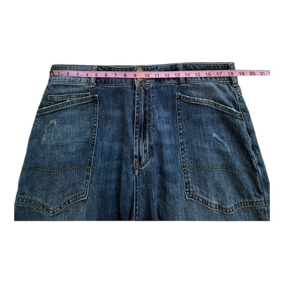 Anthropologie | Pilcro | The Wanderer Mid-Rise Relaxed Jeans - Size 32 - Picture 5 of 11